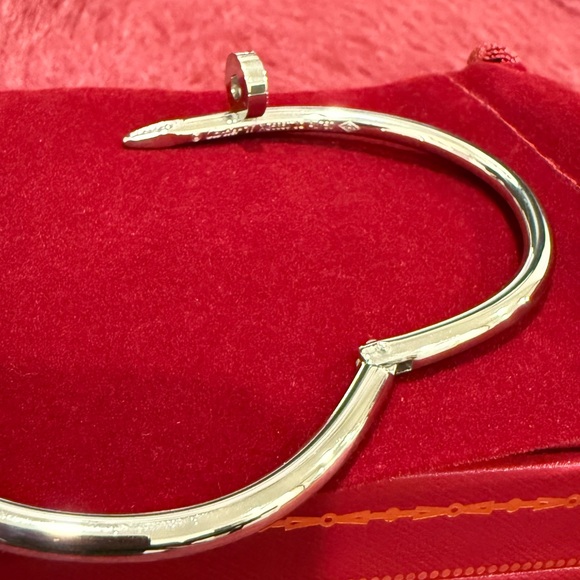 New Gold Plated Stainless Steel Nail Un Clou Bracelet Bangle - Picture 7 of 8